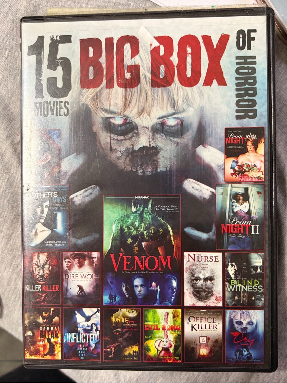 *BRAND NEW* 15 Big Box of Horror Movies DVD